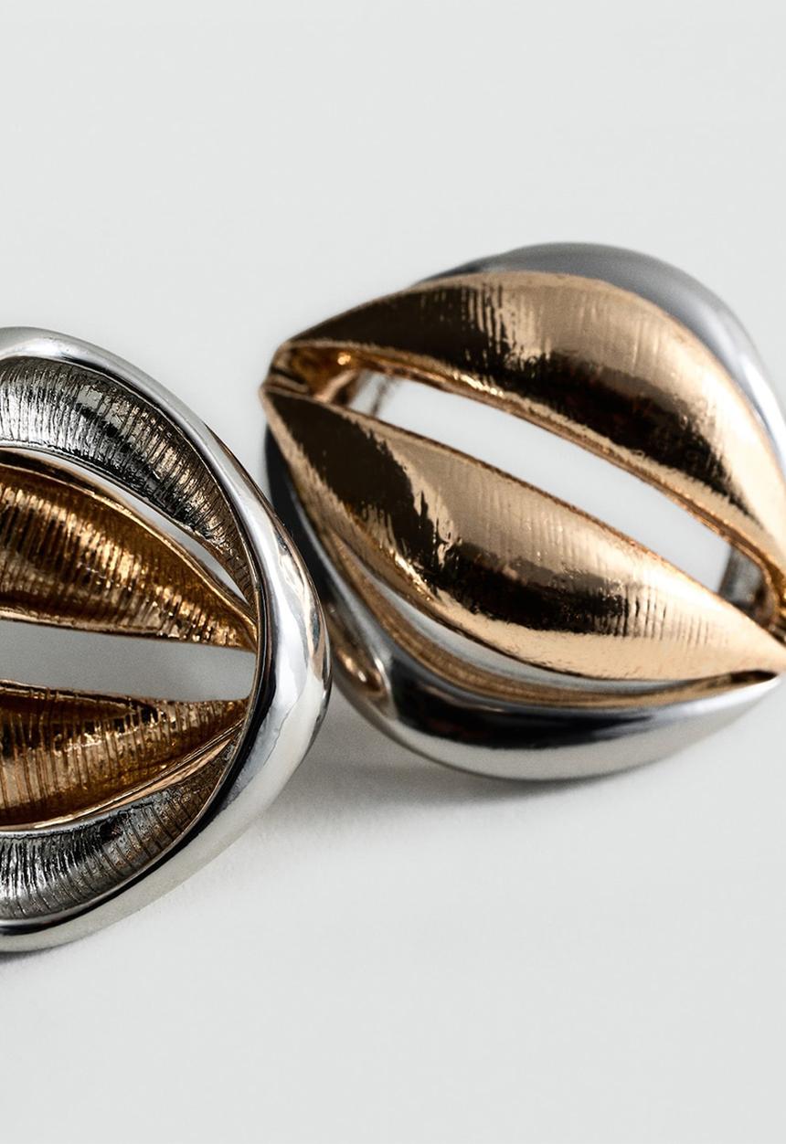 MANGO - Earrings edurne - gold