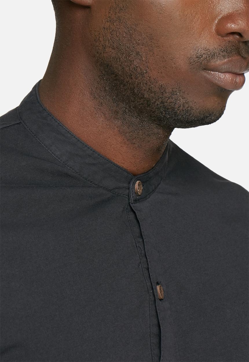 S.P.C.C - Woven henley tee