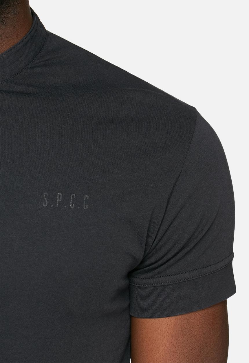 S.P.C.C - Woven henley tee