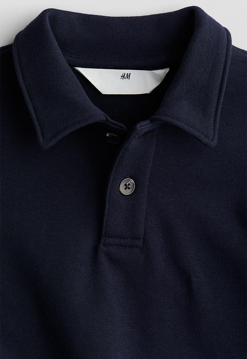 H&M - Rugby shirt - navy blue