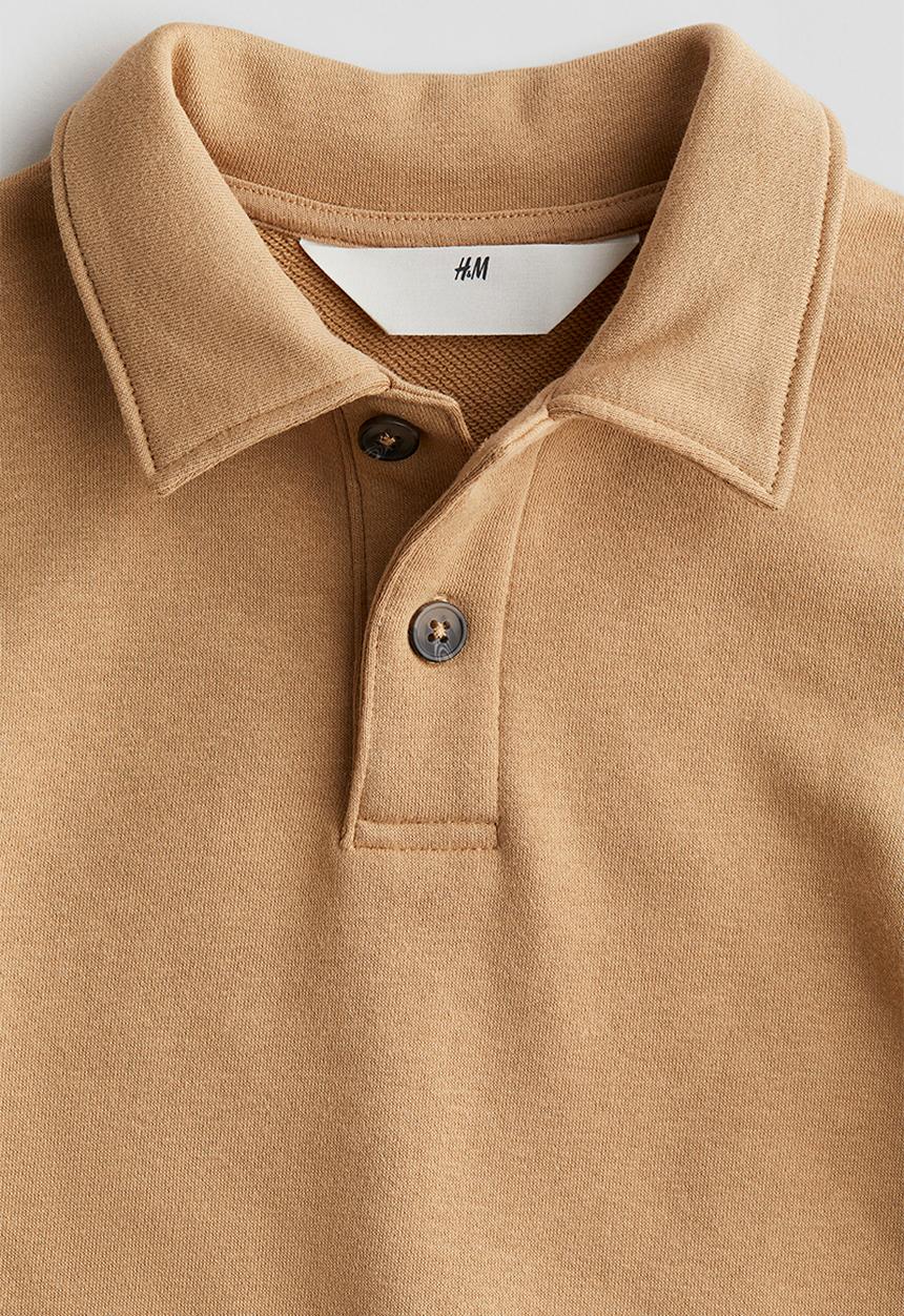 H&M - Rugby shirt - beige