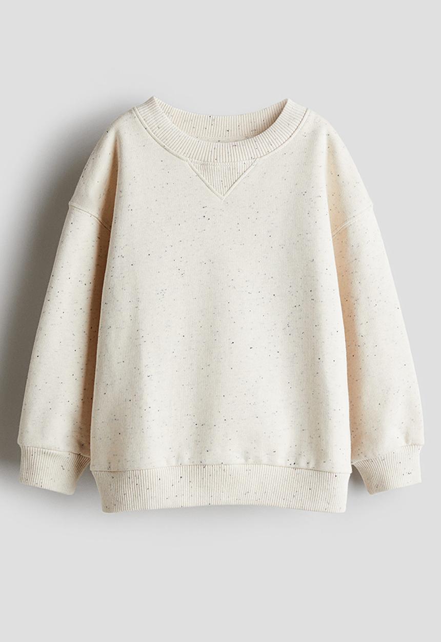 H&M - Crew-neck sweatshirt - light beige
