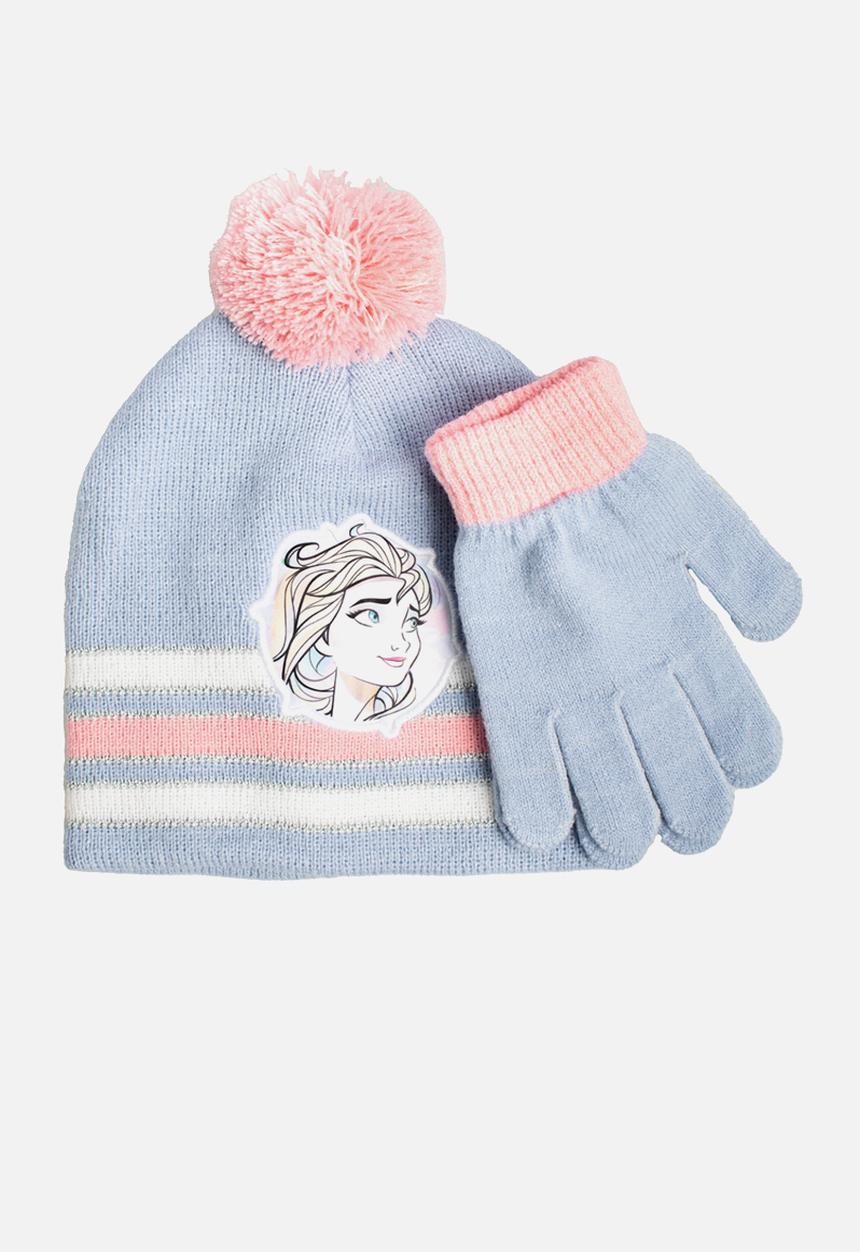 Character Group - Frozen beanie & glove - purple
