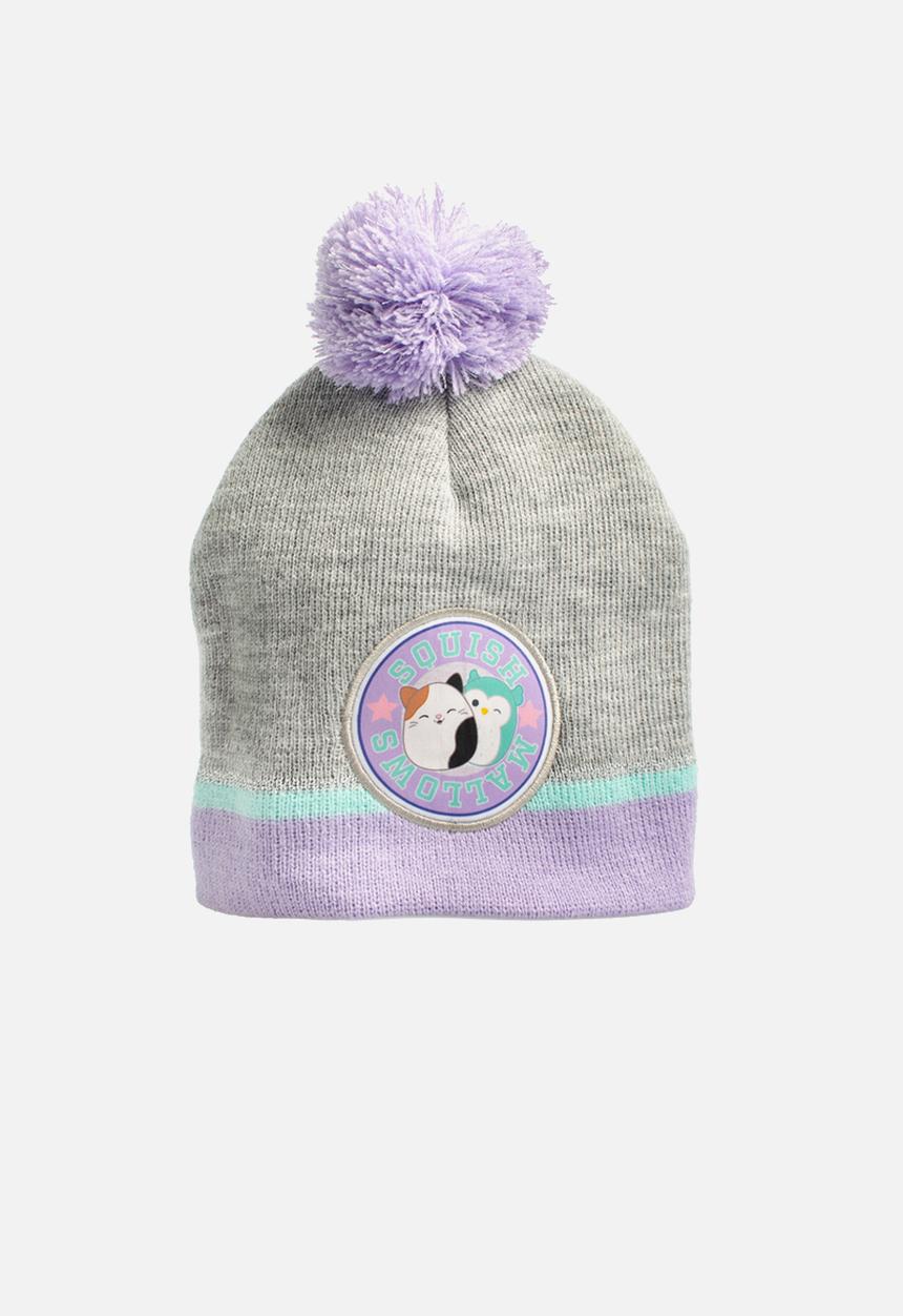 Character Group - Squishmallows beanie & glove - purple