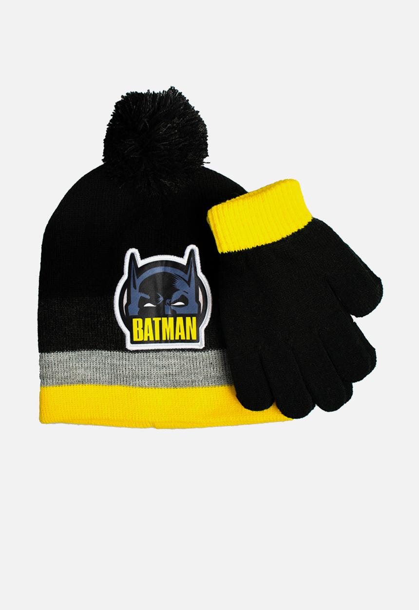 Character Group - Batman beanie & glove - black
