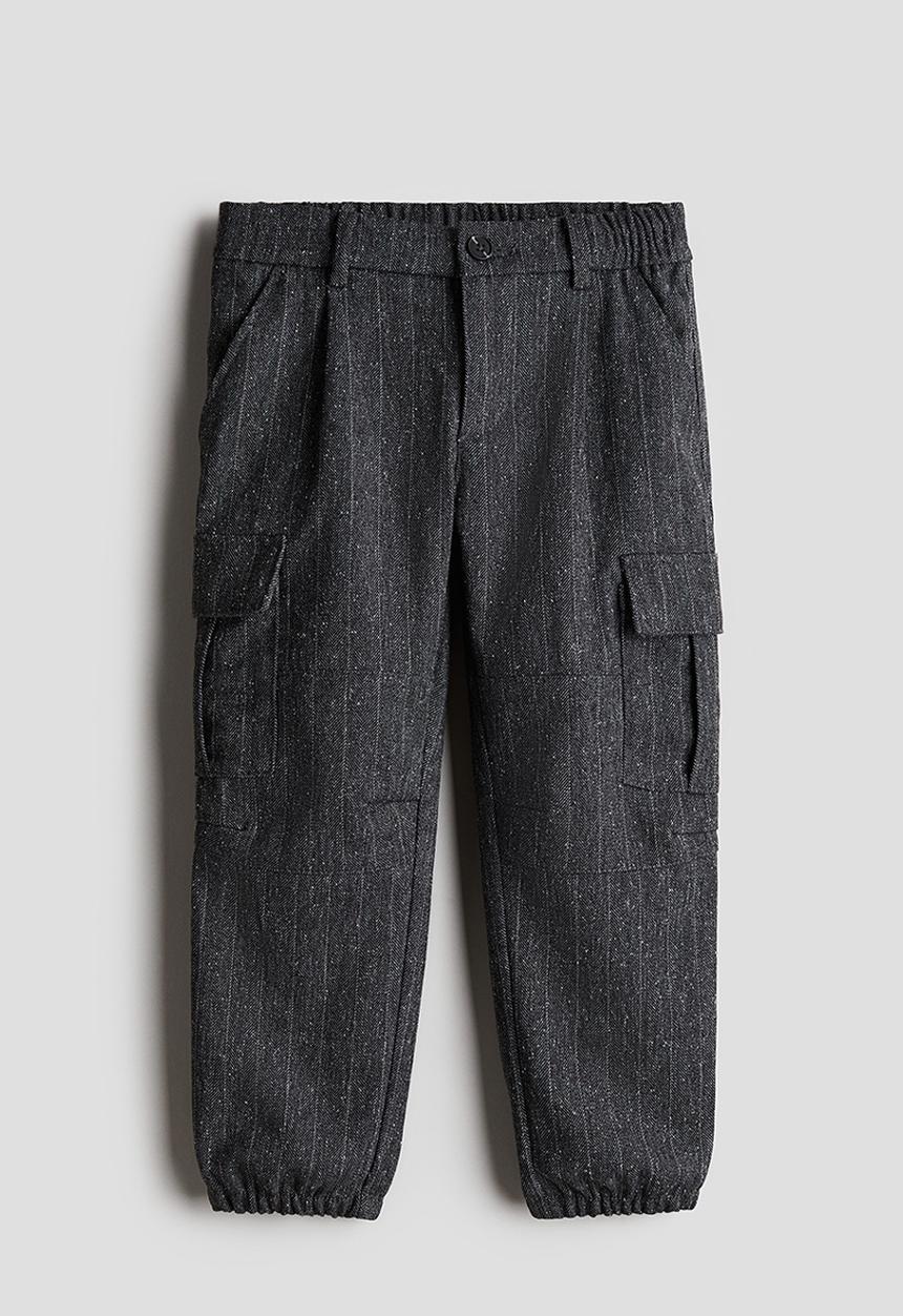 H&M - Twill cargo joggers - dark grey