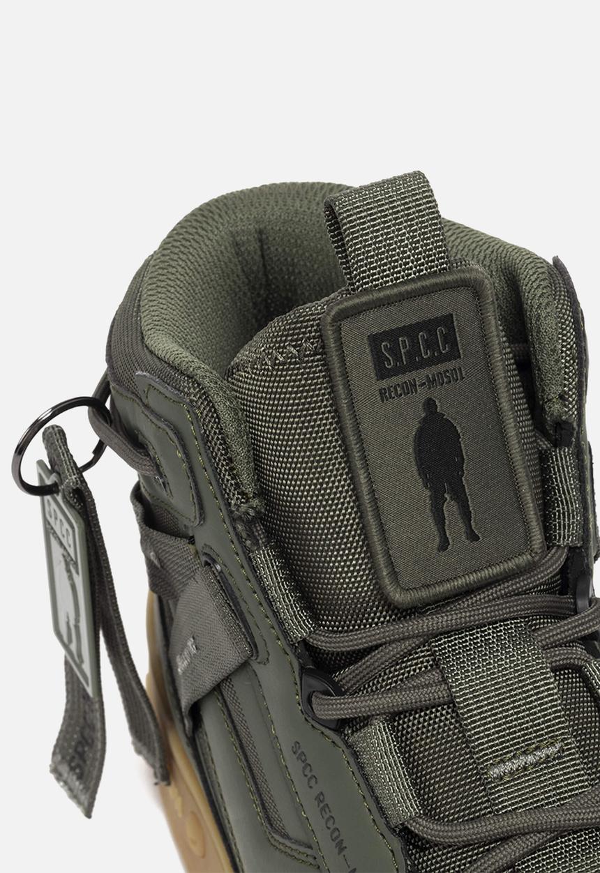 S.P.C.C - Recon Garrison Hi Sneakers  - Army Green