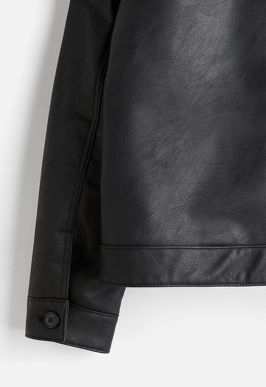 H&M - Slim fit jacket - black