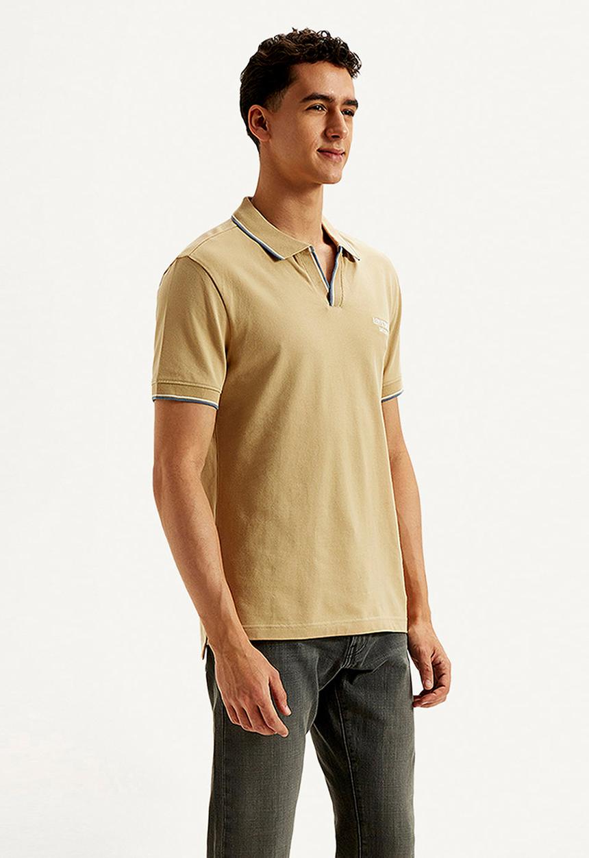 Levi’s® - Polo solid colla - beige