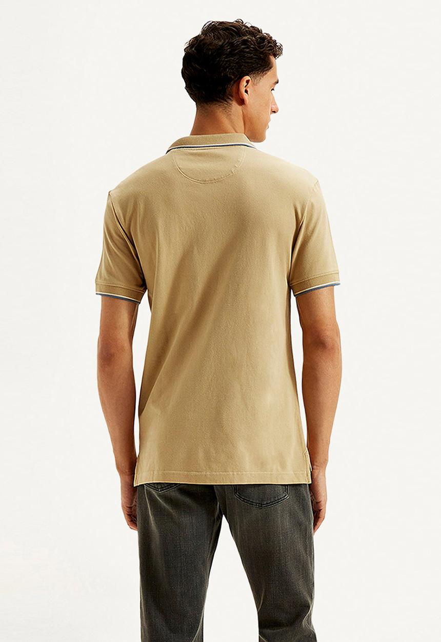 Levi’s® - Polo solid colla - beige