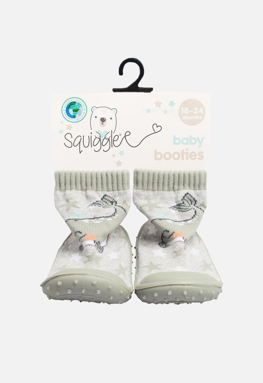 Character Group - Whale rubber booties  - grey