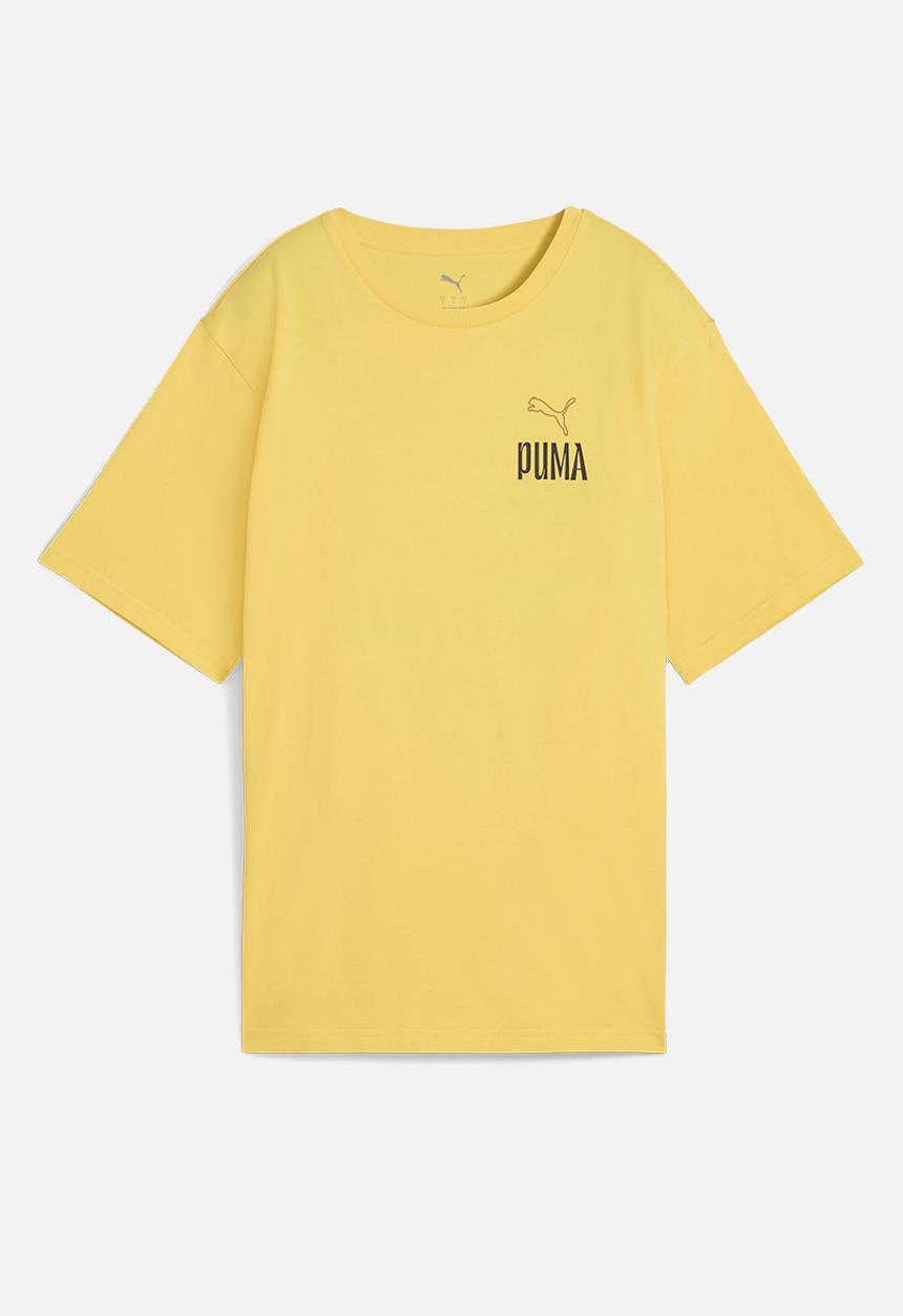 PUMA - Plus Road To Unity Relaxed Graphic Tee - Sunny Yellow