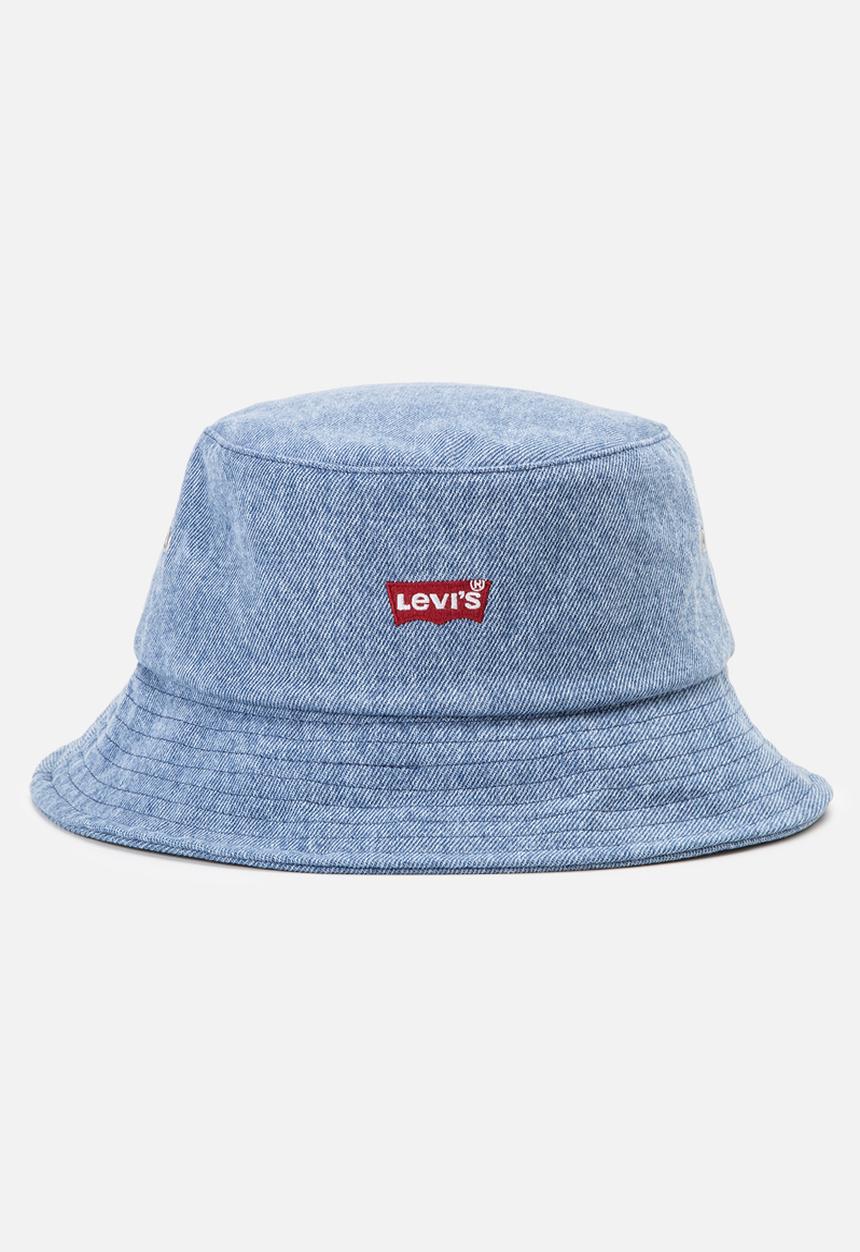 Levi’s® - Batwing Bucket Hat Ov - Jeans Blue