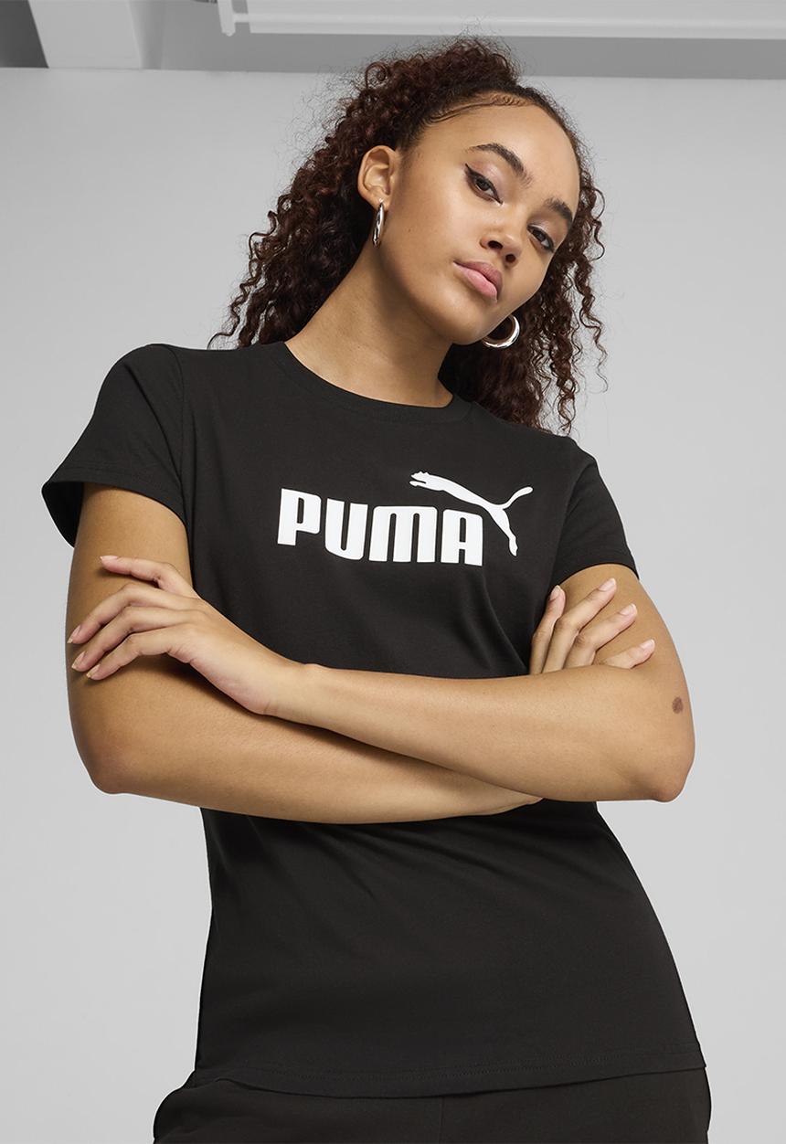 PUMA - Ess No. 1 Logo Tee - Puma Black