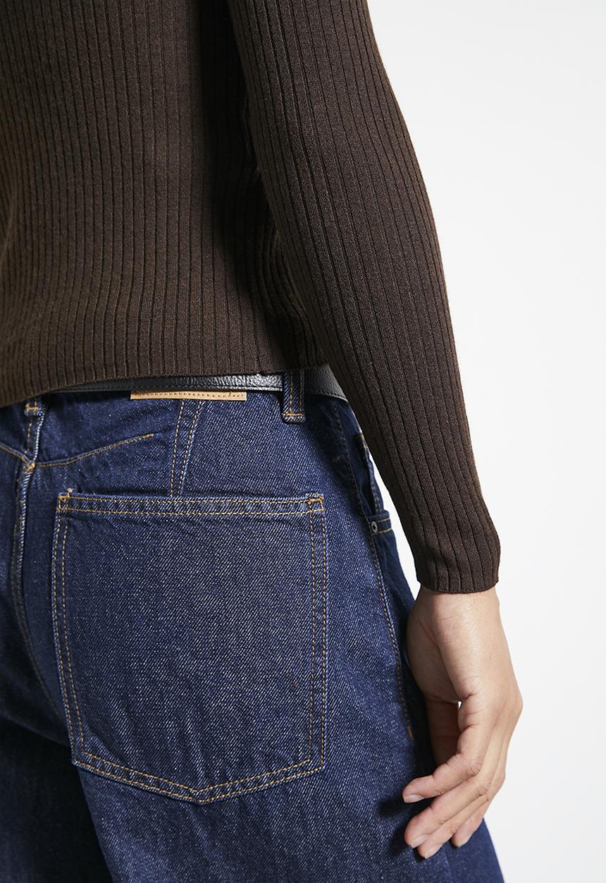 MANGO - Sweater Flurron - Dark Brown