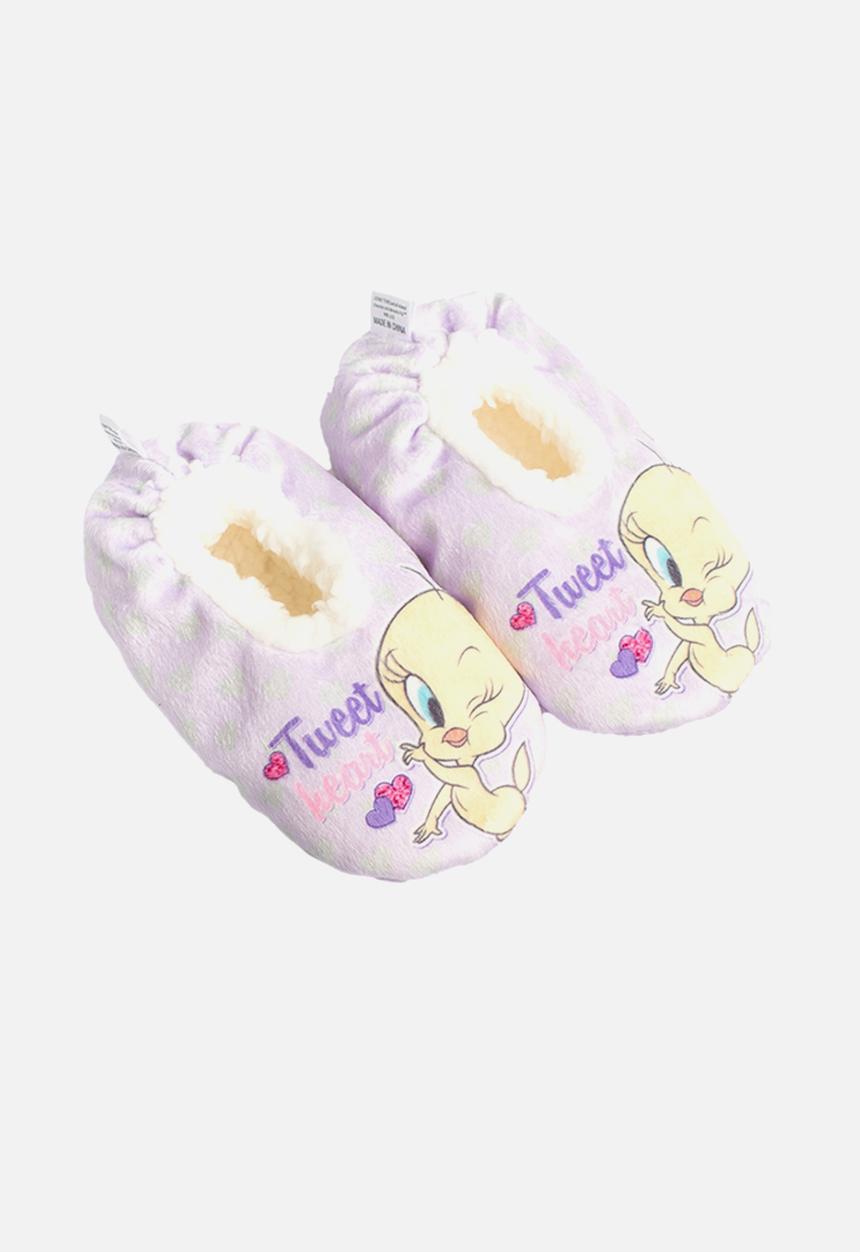 Character Group - Infant Sherpa Slipper - tweety
