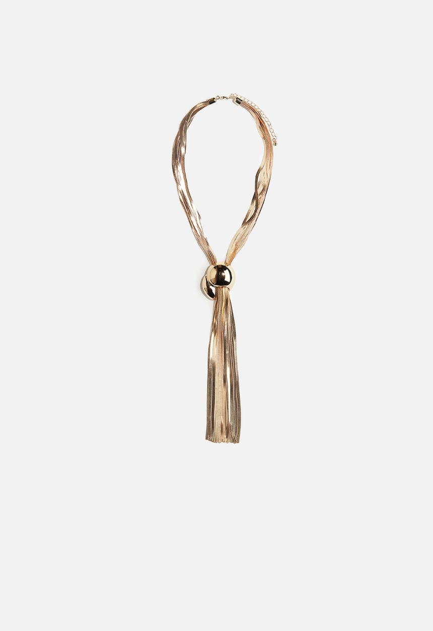 H&M - Snake chain necklace - gold