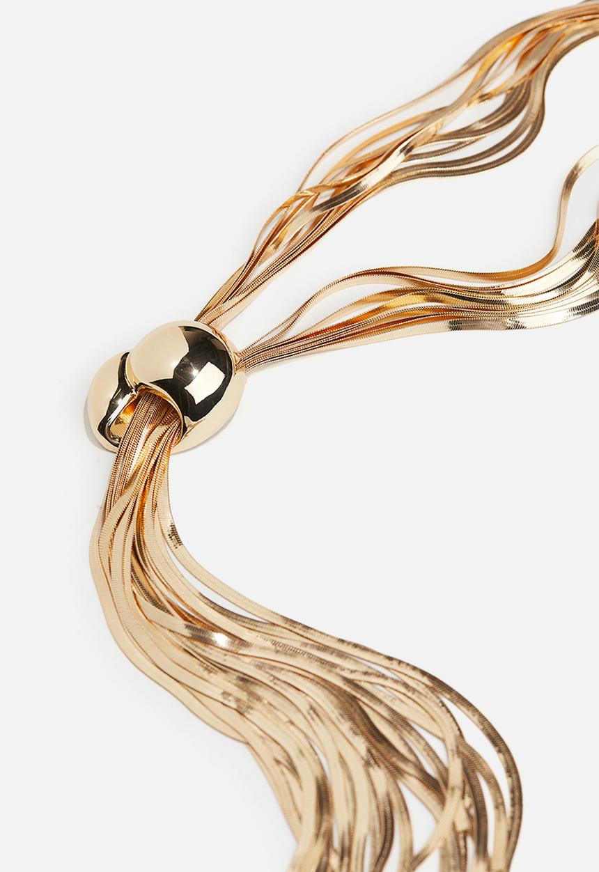 H&M - Snake chain necklace - gold