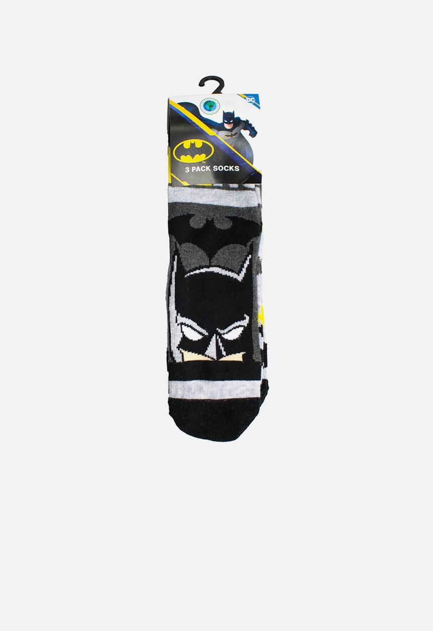 Character Group - Batman 3pk anklet socks - black