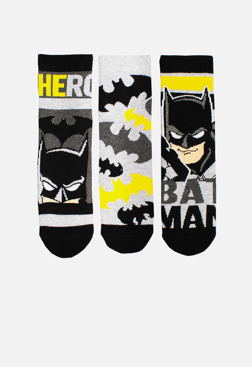 Character Group - Batman 3pk anklet socks - black