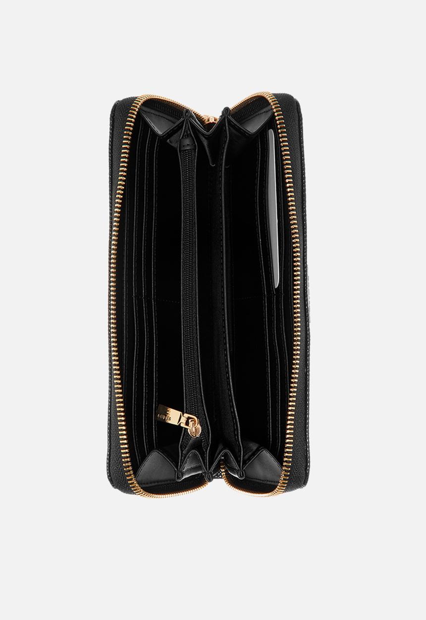 GUESS - Laurel large zip arpund purse - coal