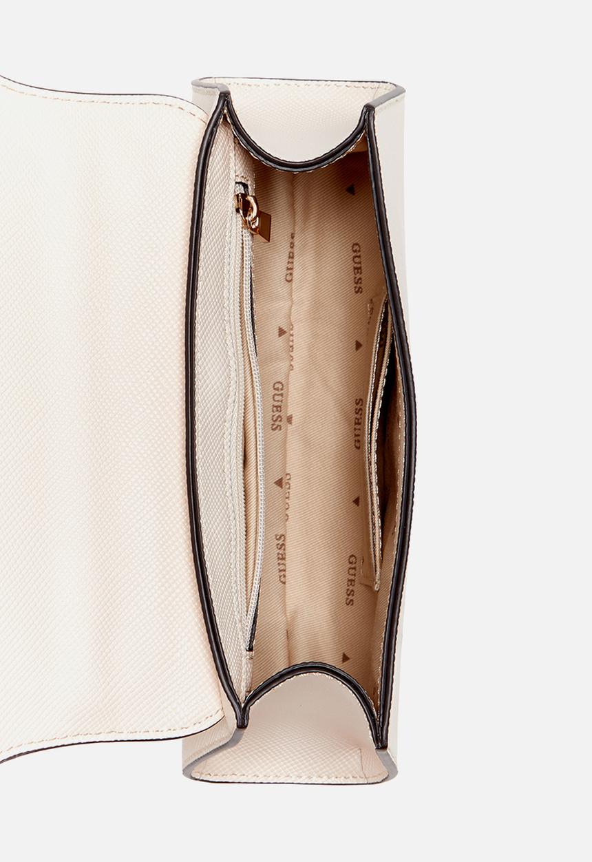 GUESS - Llia top handle flap - stone 