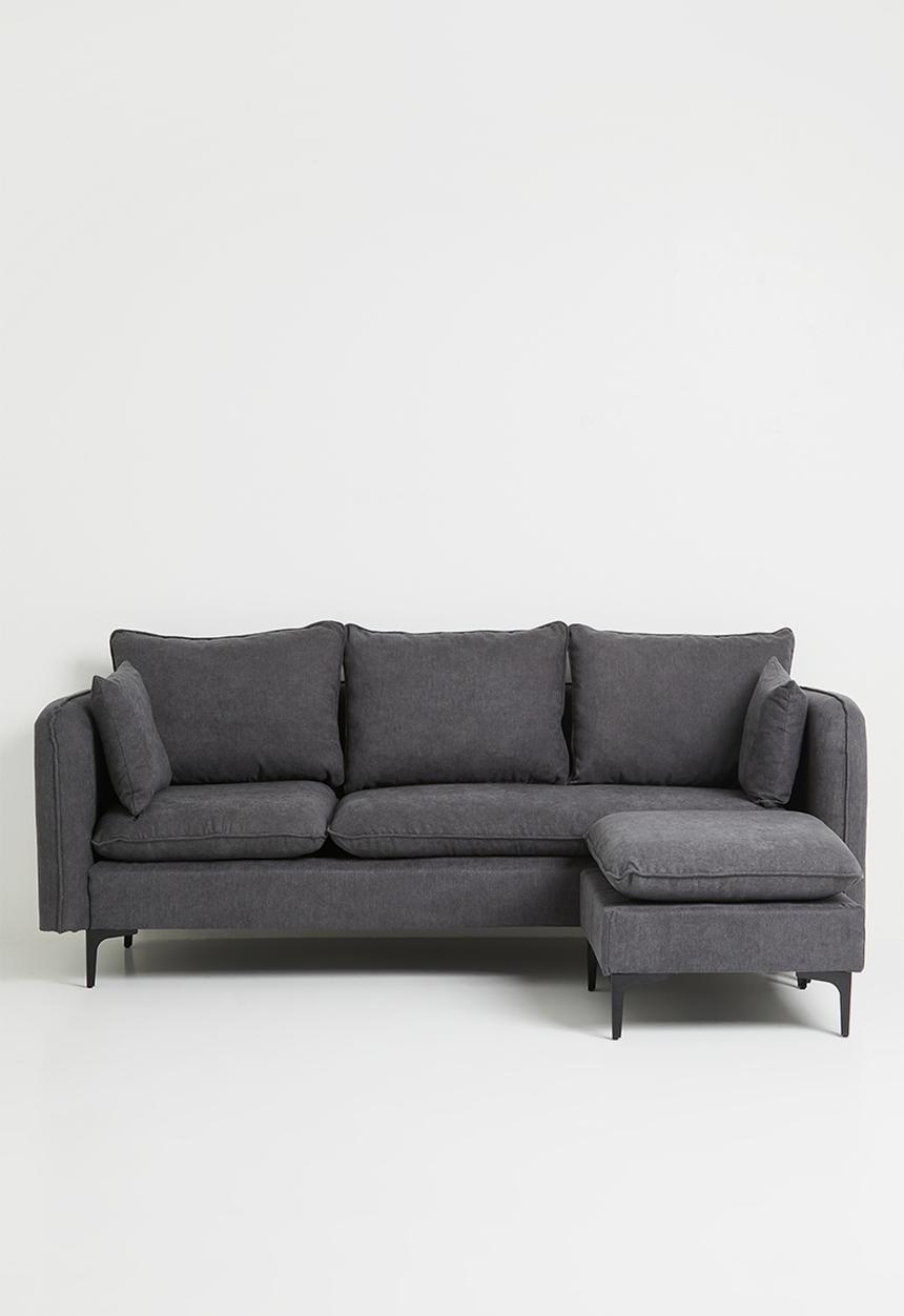 Sixth Floor - Sofia sectional sofa-charcoal