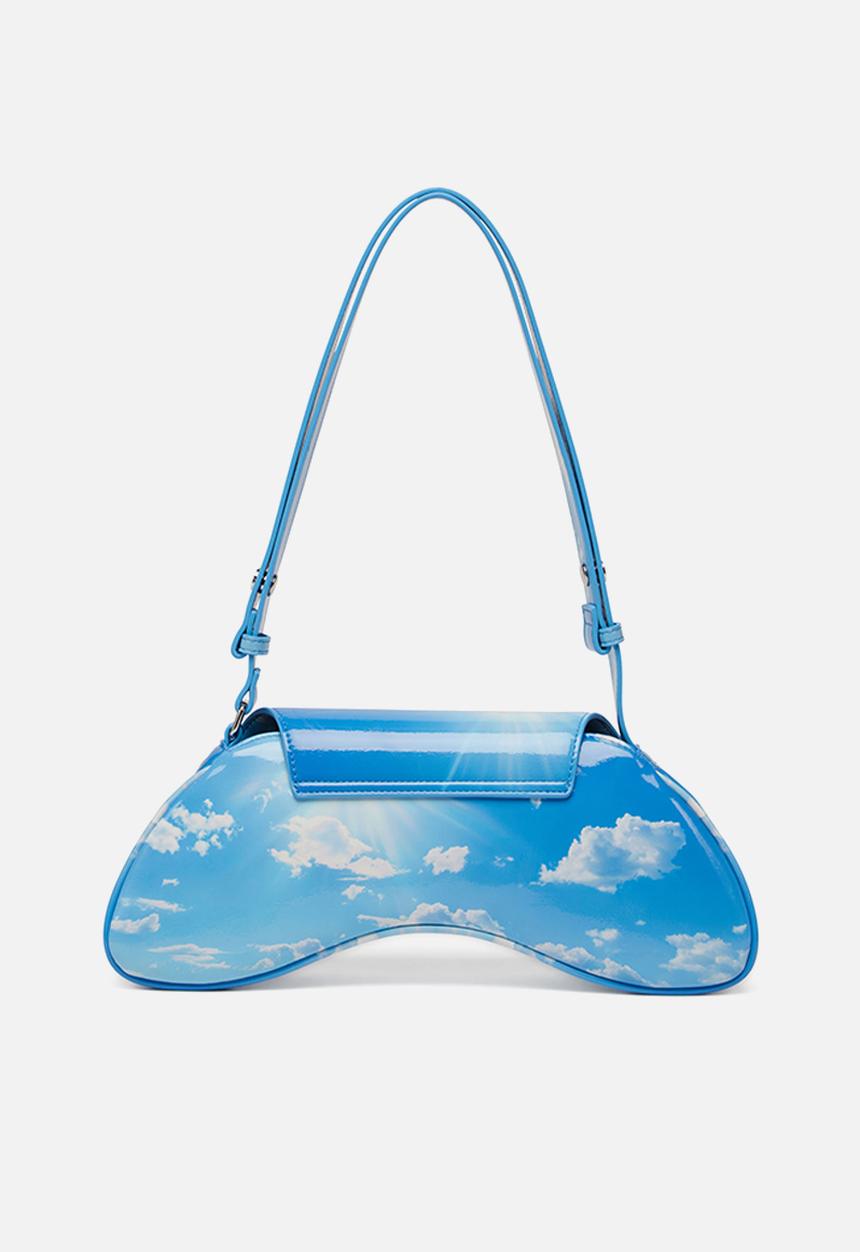 Diesel  - Play crossbody bag - blue & white