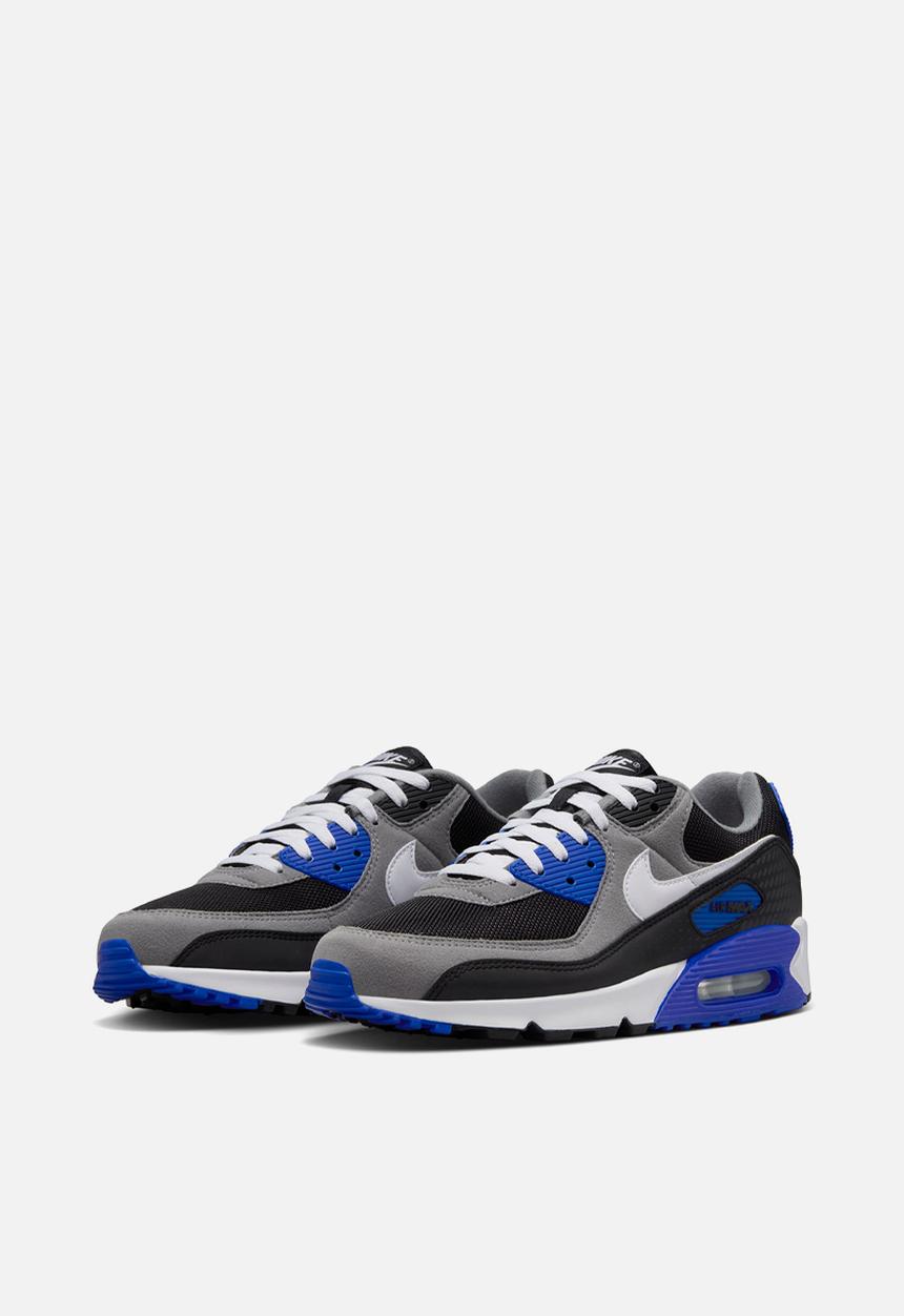 air max 90 blue and black