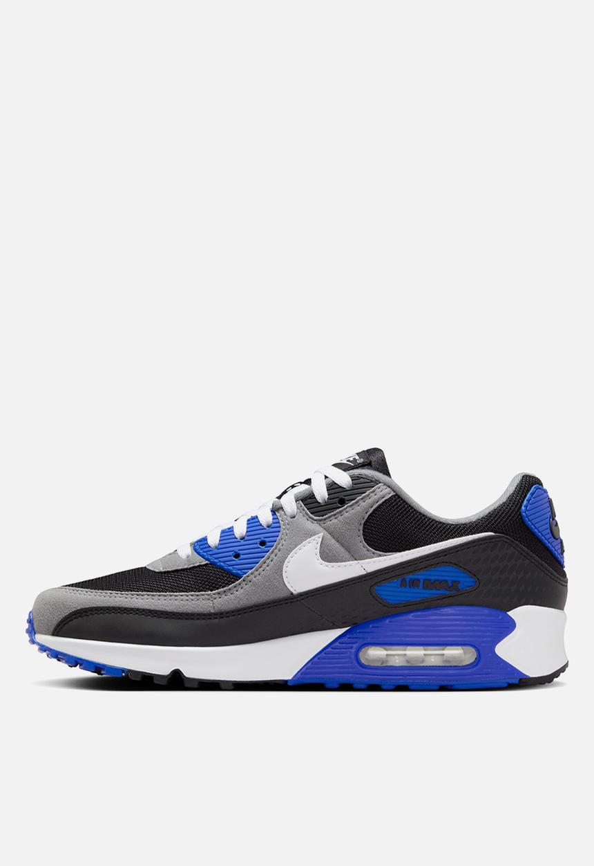 nike air max 90 black blue white
