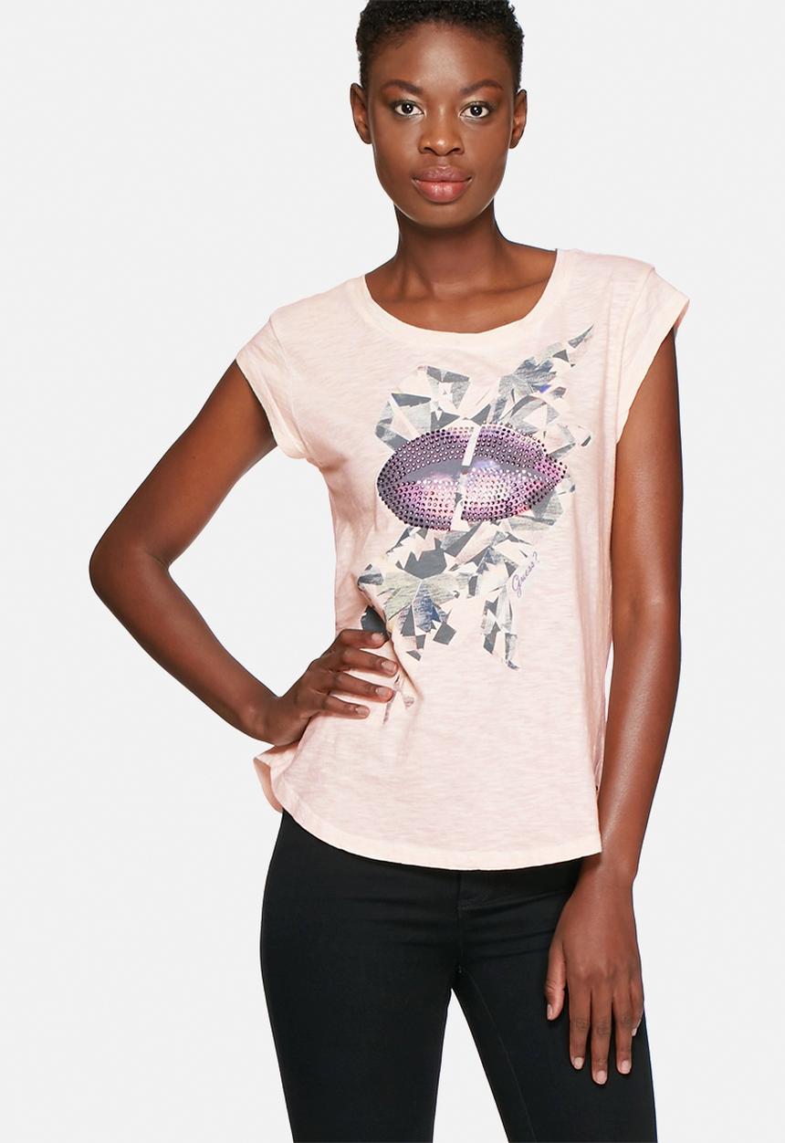 GUESS - Shattered lips tee