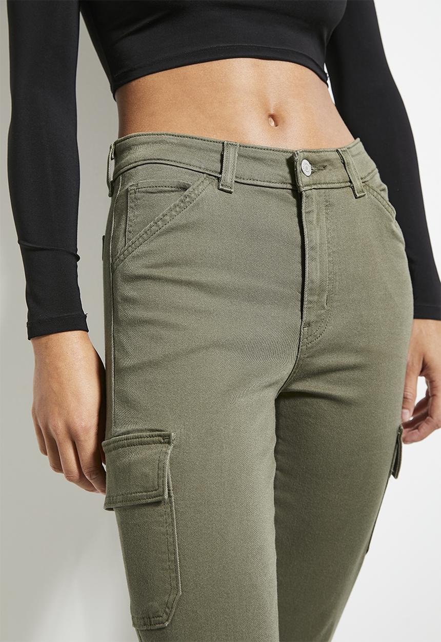 Levi’s® - 721 Hr Skinny Cargo Ivy Green