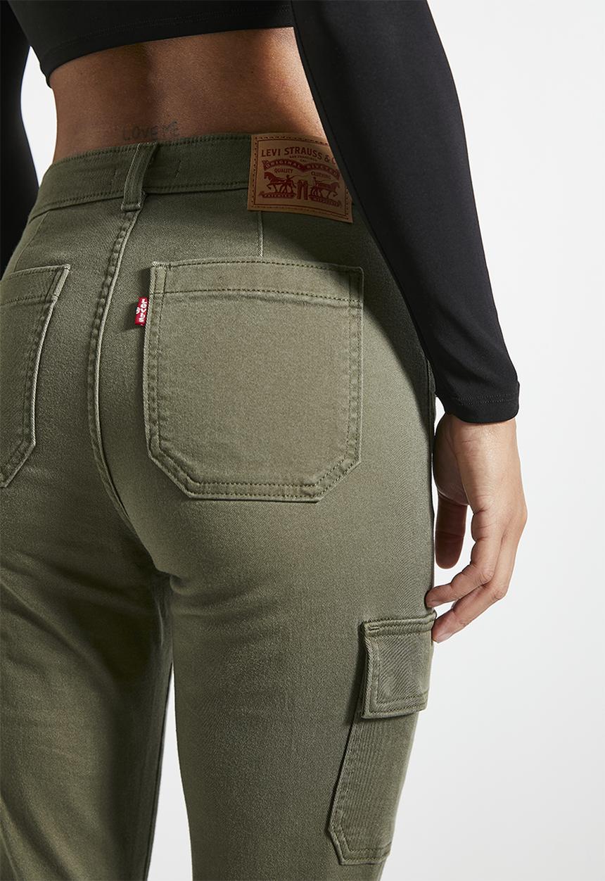 Levi’s® - 721 Hr Skinny Cargo Ivy Green
