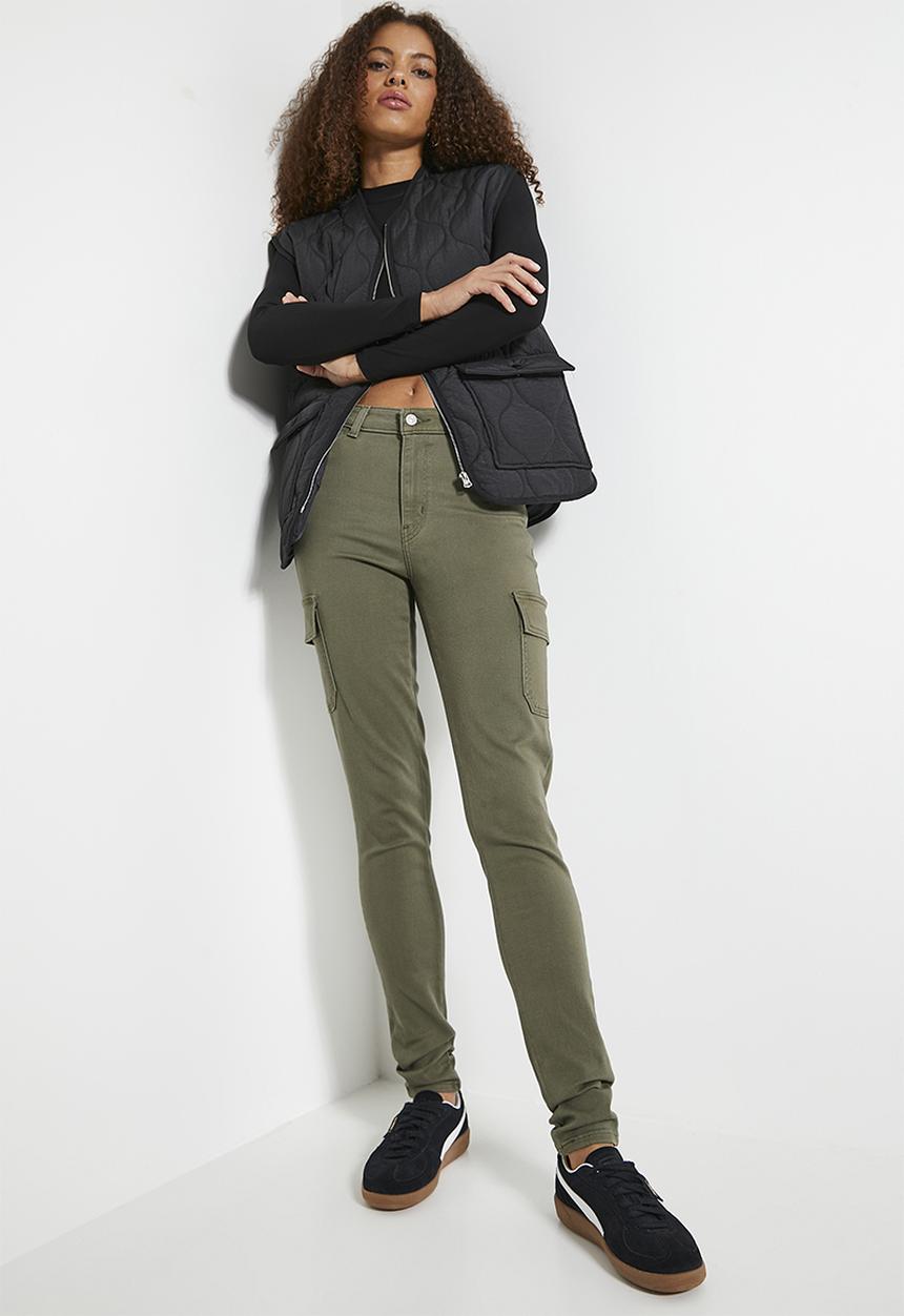 Levi’s® - 721 Hr Skinny Cargo Ivy Green