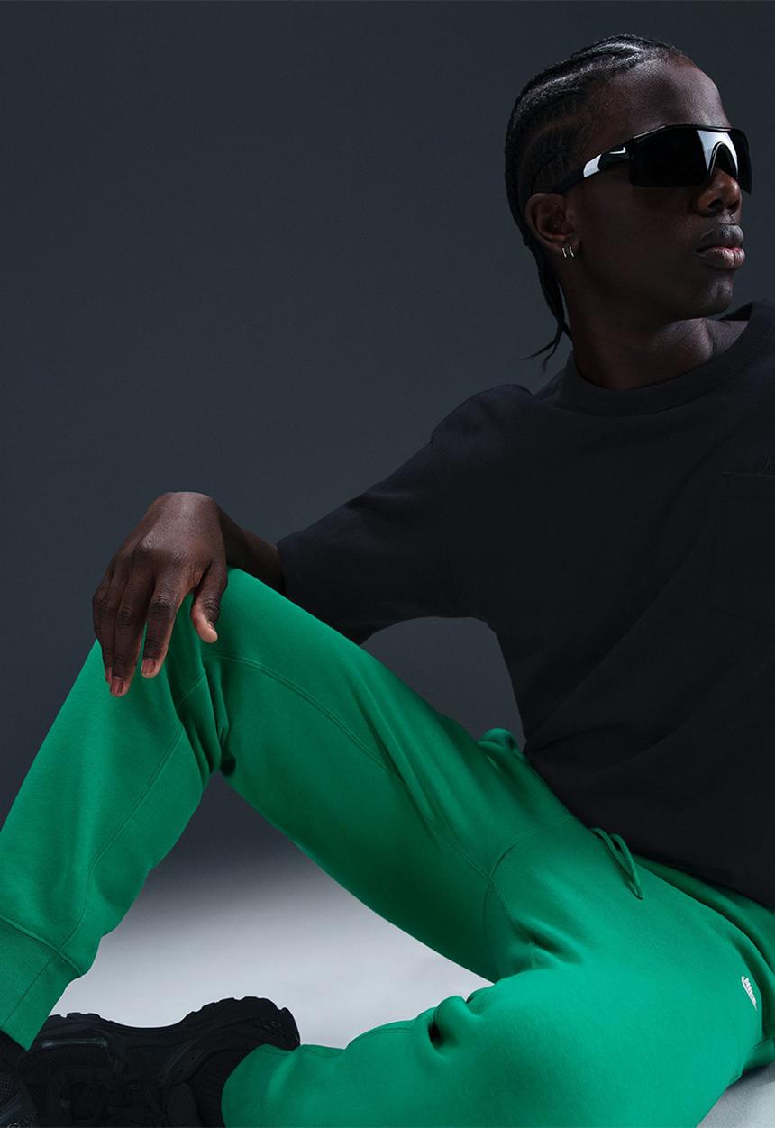 Nike - NSW Club BB Jogger - Stadium Green/Stadium Green/White