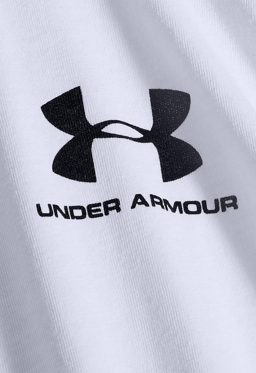 Under Armour - UA Sportstyle Left Chest Ls - White /  / Black
