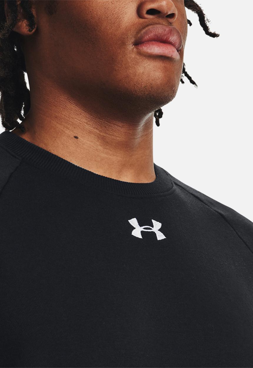 Under Armour - UA Rival Fleece Crew - Black /  / White