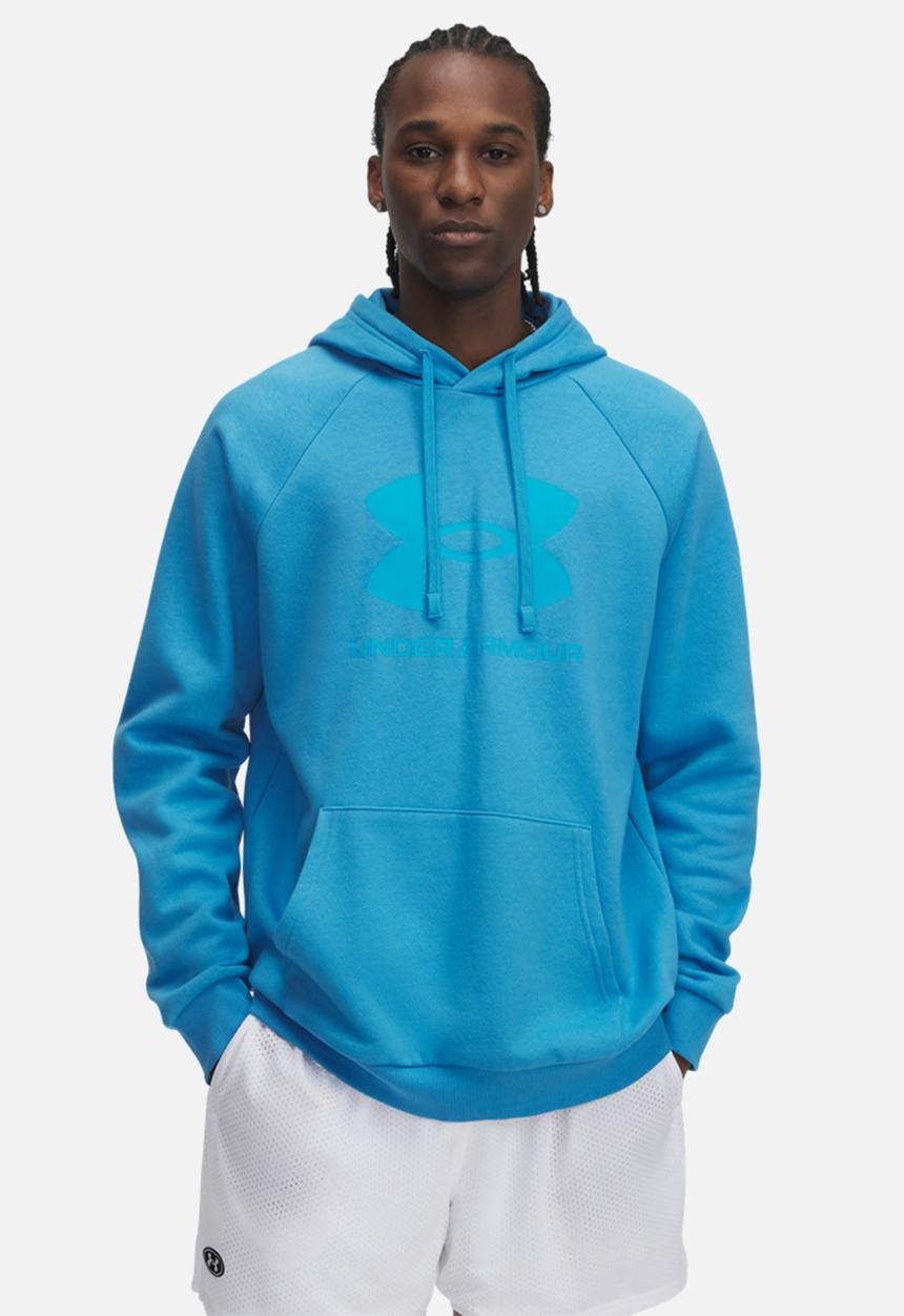 Under Armour - UA Rival Fleece Logo HD - Ether Blue /  / Blue Topaz