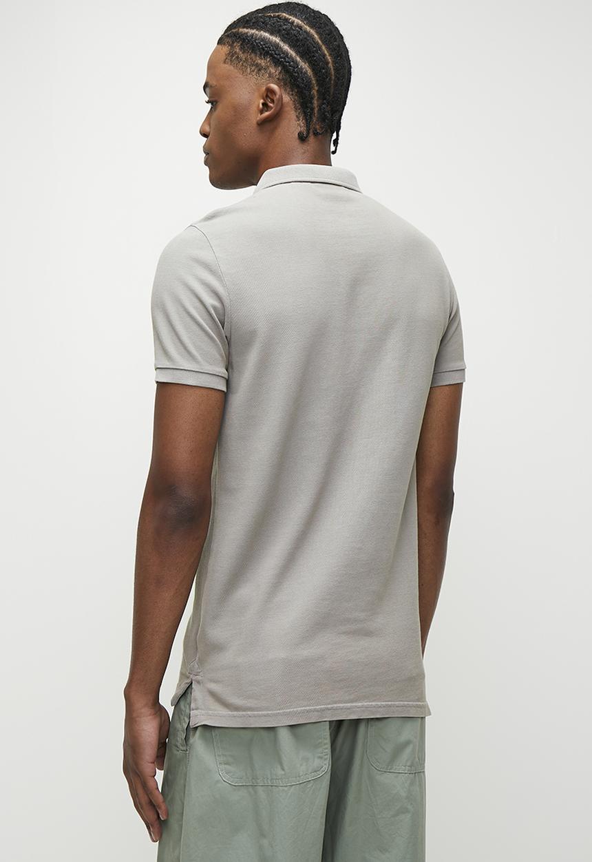 Superdry. - Vint destroy polo - Destroy Dove Grey