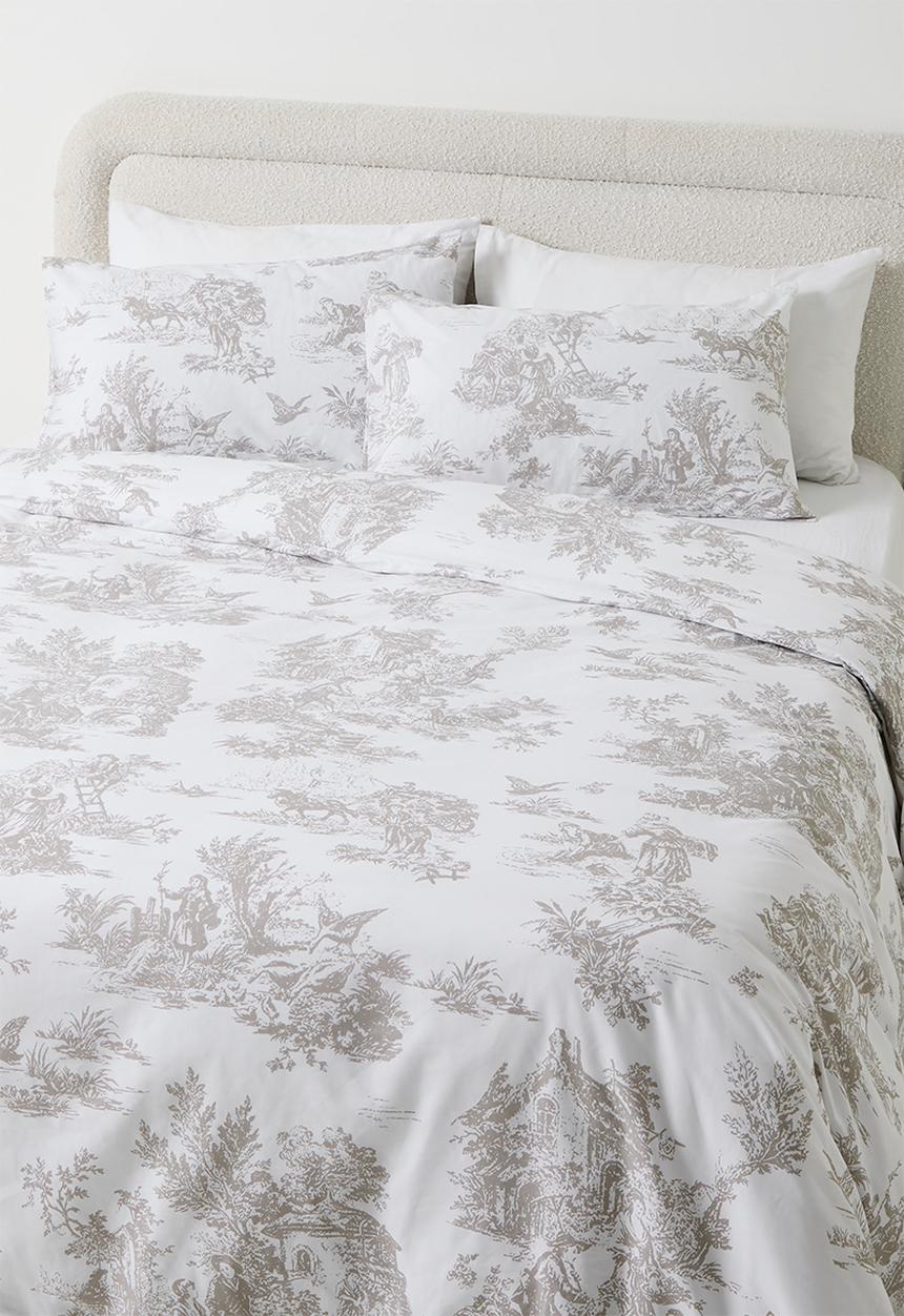 Sixth Floor - Scenic Toile Cotton Blend Duvet Set