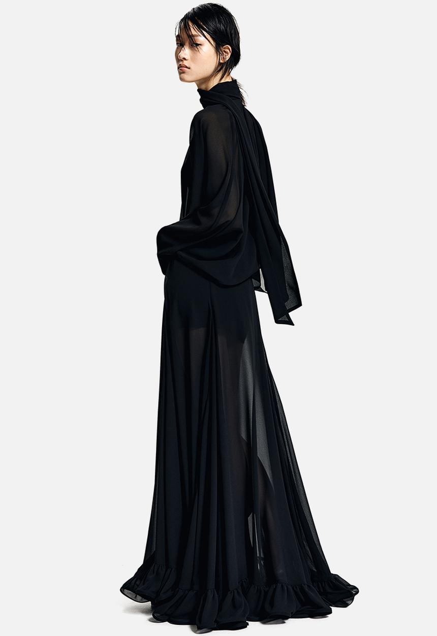 H&M - Voluminous skirt - black