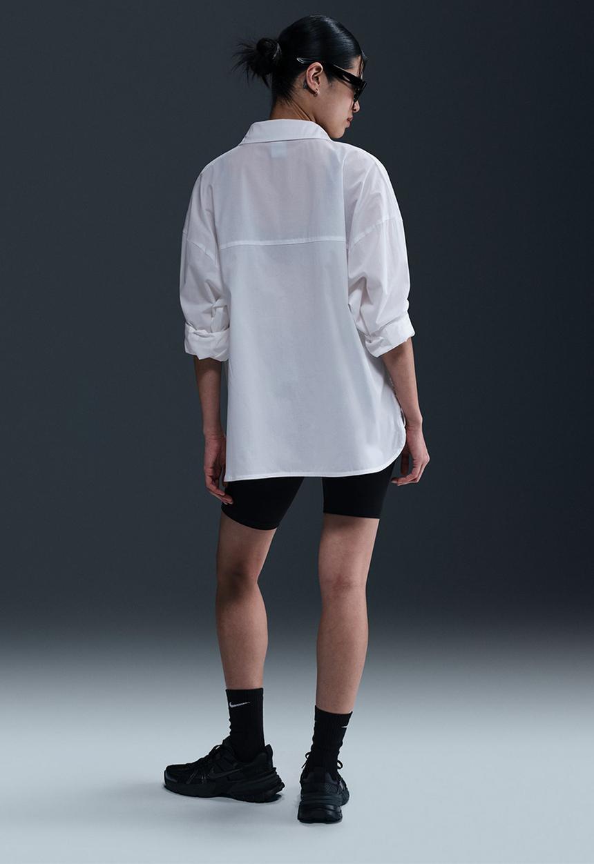 Nike - Nike poplin shirt - White/White
