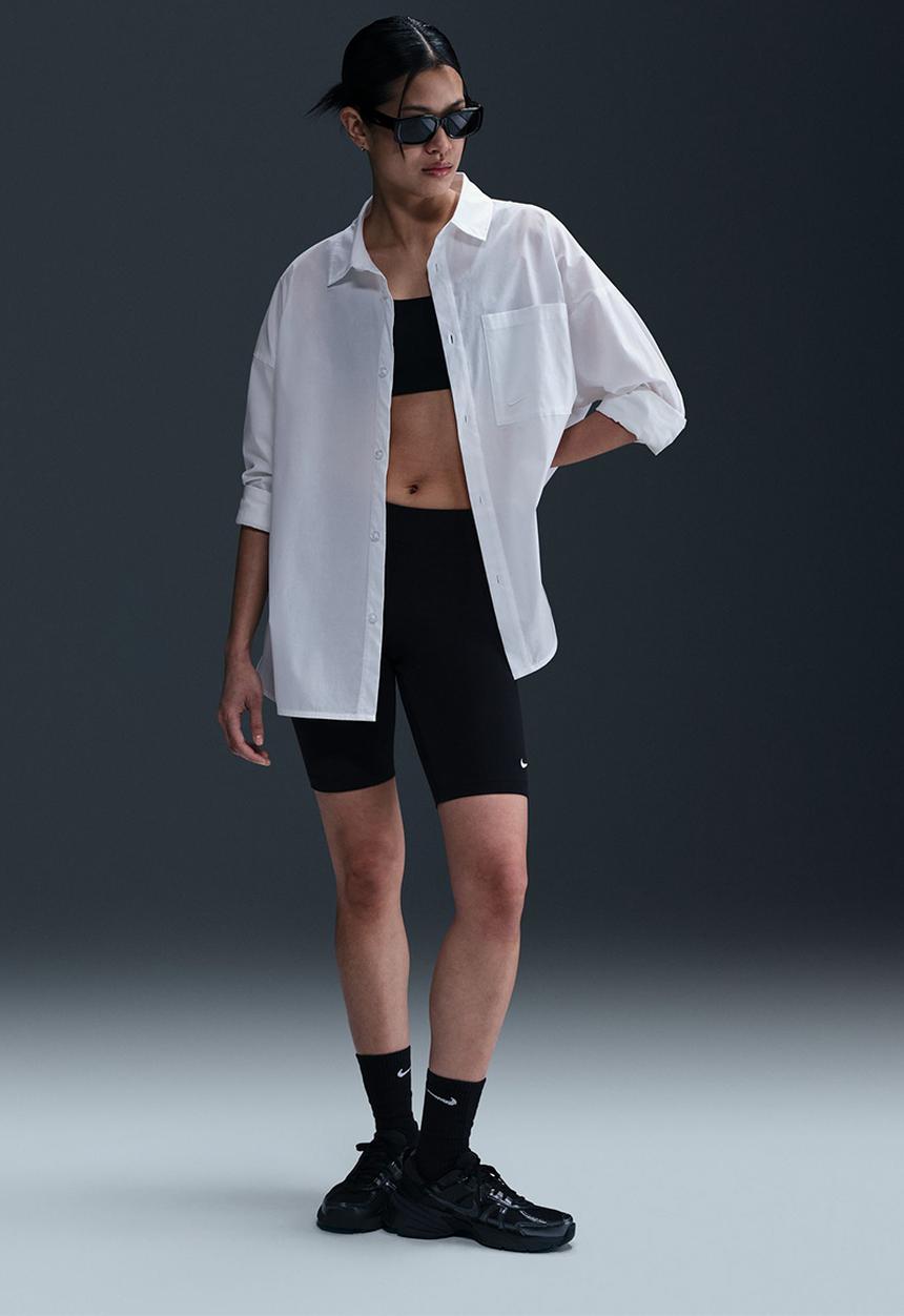 Nike - Nike poplin shirt - White/White