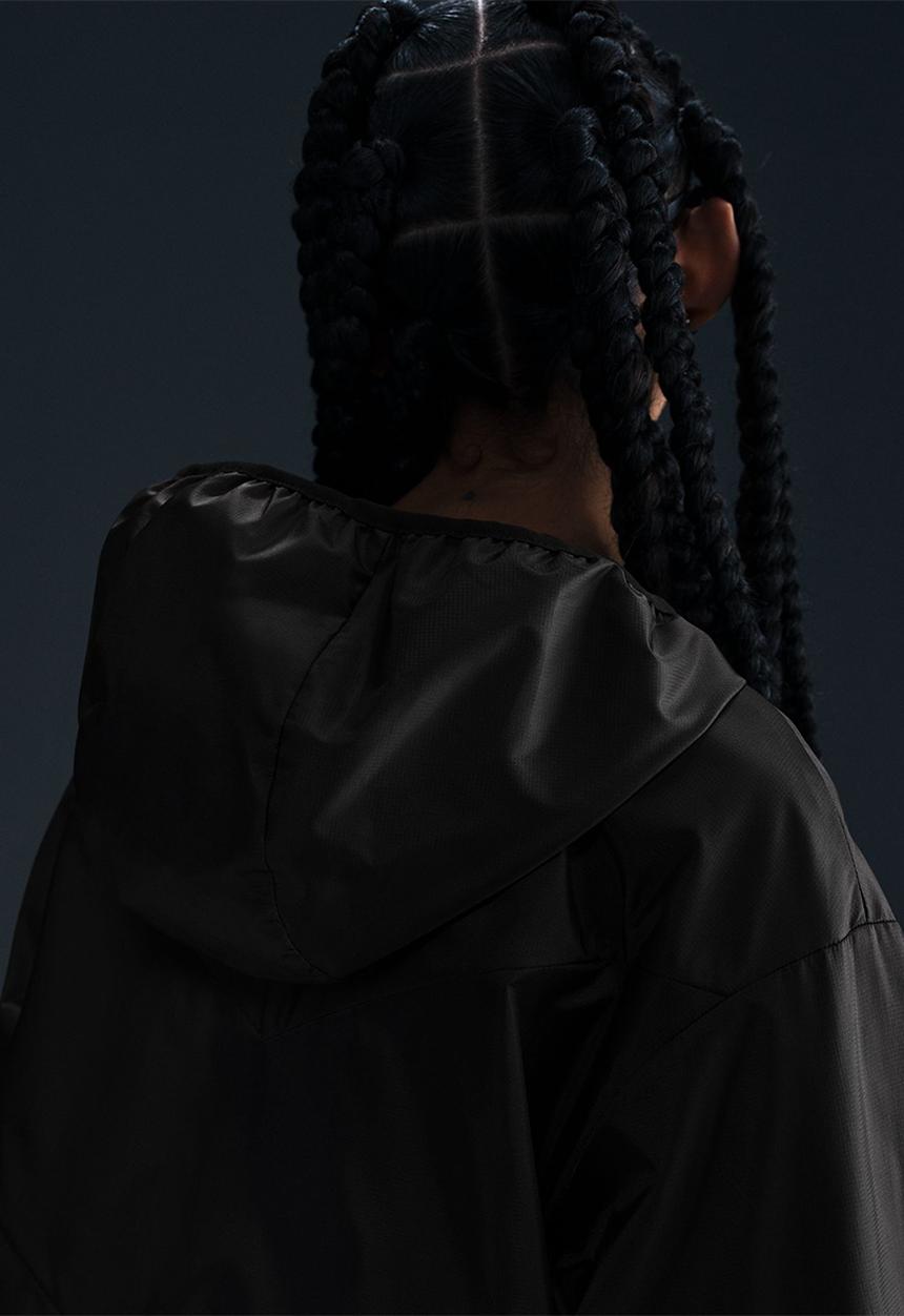 Nike - Nike Lightweight Jacket - Black/Black/White