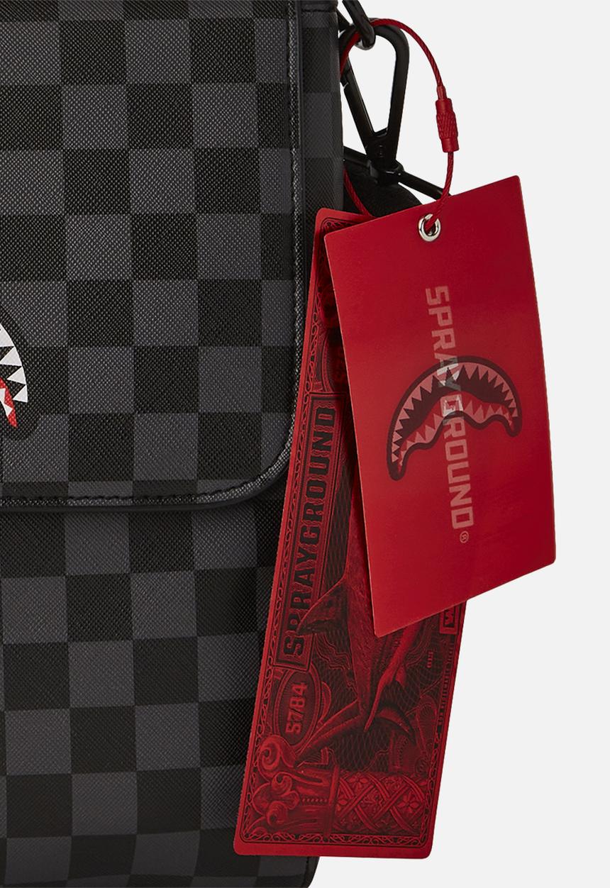 Sprayground - Snoopy chilling messenger bag - black