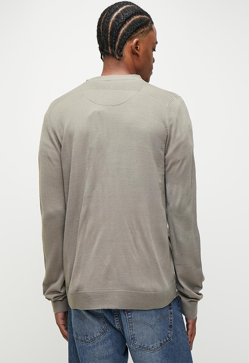 Brave Soul - Knitwear - Solid Grey