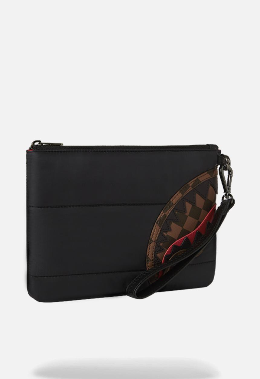 Sprayground - Sharks in Paris pouchette bag - black