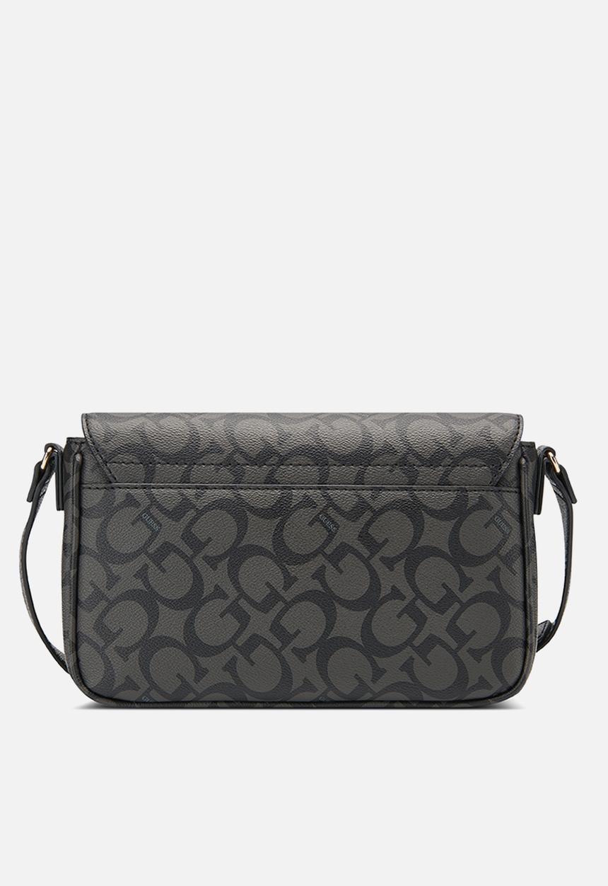 GUESS - Reinee crossbody flap - coal