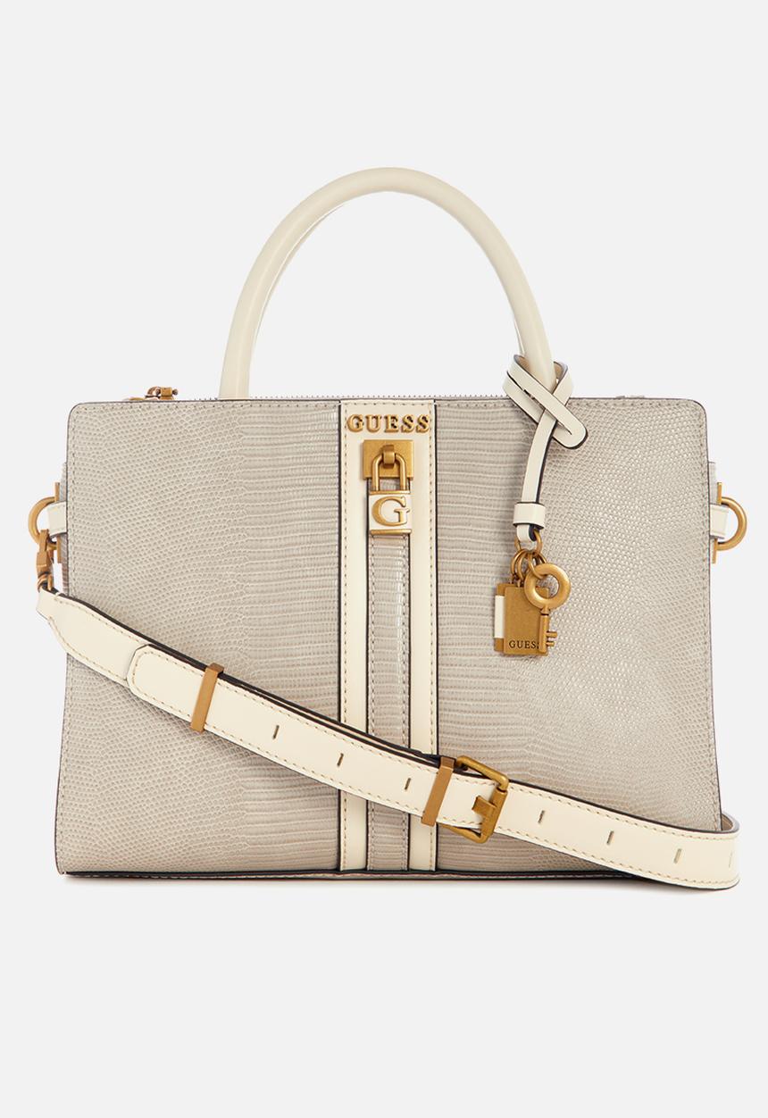 GUESS - Ginvera society satchel-taupe