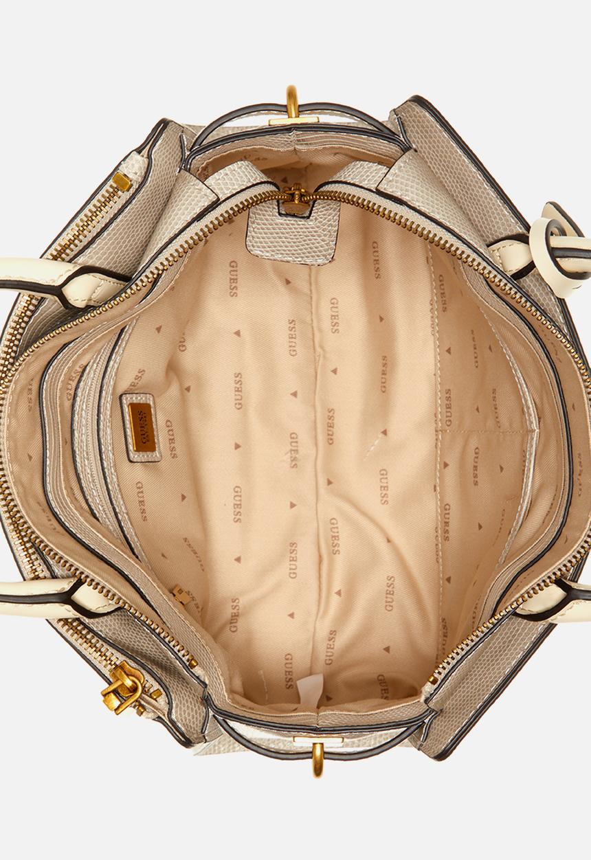 GUESS - Ginvera society satchel-taupe